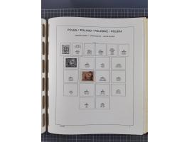 1918/89 (ca.), mint never hinged/unused and mostly used collection with duplicates, including Polish areas, Schlesien, etc., 