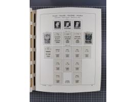 1918/89 (ca.), mint never hinged/unused and mostly used collection with duplicates, including Polish areas, Schlesien, etc., 