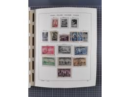 1918/89 (ca.), mint never hinged/unused and mostly used collection with duplicates, including Polish areas, Schlesien, etc., 