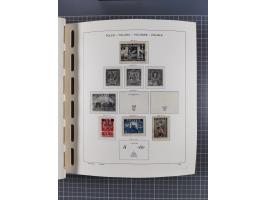 1918/89 (ca.), mint never hinged/unused and mostly used collection with duplicates, including Polish areas, Schlesien, etc., 