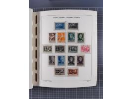 1918/89 (ca.), mint never hinged/unused and mostly used collection with duplicates, including Polish areas, Schlesien, etc., 