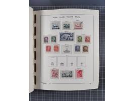 1918/89 (ca.), mint never hinged/unused and mostly used collection with duplicates, including Polish areas, Schlesien, etc., 