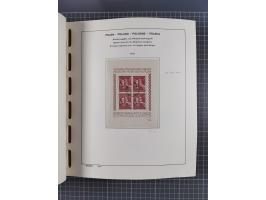 1918/89 (ca.), mint never hinged/unused and mostly used collection with duplicates, including Polish areas, Schlesien, etc., 