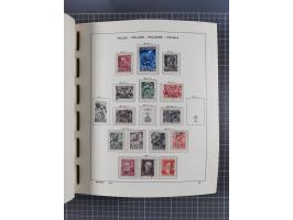 1918/89 (ca.), mint never hinged/unused and mostly used collection with duplicates, including Polish areas, Schlesien, etc., 