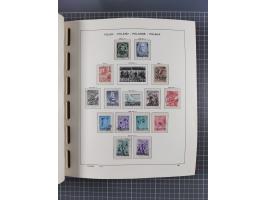 1918/89 (ca.), mint never hinged/unused and mostly used collection with duplicates, including Polish areas, Schlesien, etc., 