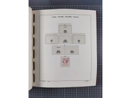 1918/89 (ca.), mint never hinged/unused and mostly used collection with duplicates, including Polish areas, Schlesien, etc., 