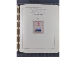 1918/89 (ca.), mint never hinged/unused and mostly used collection with duplicates, including Polish areas, Schlesien, etc., 