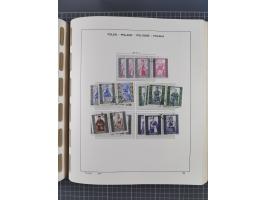 1918/89 (ca.), mint never hinged/unused and mostly used collection with duplicates, including Polish areas, Schlesien, etc., 