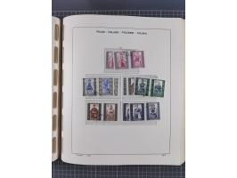 1918/89 (ca.), mint never hinged/unused and mostly used collection with duplicates, including Polish areas, Schlesien, etc., 