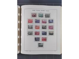 1918/89 (ca.), mint never hinged/unused and mostly used collection with duplicates, including Polish areas, Schlesien, etc., 