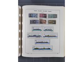 1918/89 (ca.), mint never hinged/unused and mostly used collection with duplicates, including Polish areas, Schlesien, etc., 