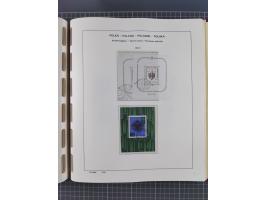 1918/89 (ca.), mint never hinged/unused and mostly used collection with duplicates, including Polish areas, Schlesien, etc., 