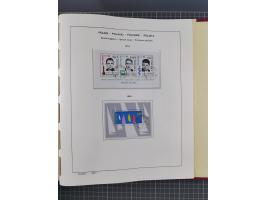 1918/89 (ca.), mint never hinged/unused and mostly used collection with duplicates, including Polish areas, Schlesien, etc., 