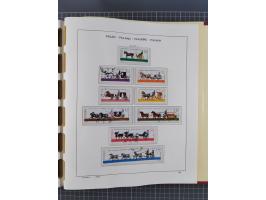 1918/89 (ca.), mint never hinged/unused and mostly used collection with duplicates, including Polish areas, Schlesien, etc., 