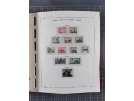 1918/89 (ca.), mint never hinged/unused and mostly used collection with duplicates, including Polish areas, Schlesien, etc., 