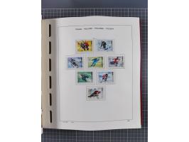 1918/89 (ca.), mint never hinged/unused and mostly used collection with duplicates, including Polish areas, Schlesien, etc., 