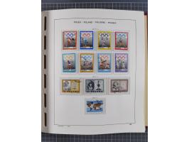 1918/89 (ca.), mint never hinged/unused and mostly used collection with duplicates, including Polish areas, Schlesien, etc., 