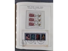 1918/89 (ca.), mint never hinged/unused and mostly used collection with duplicates, including Polish areas, Schlesien, etc., 