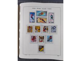 1918/89 (ca.), mint never hinged/unused and mostly used collection with duplicates, including Polish areas, Schlesien, etc., 