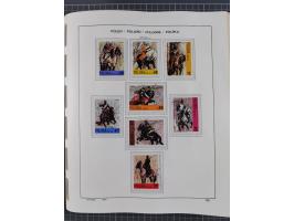 1918/89 (ca.), mint never hinged/unused and mostly used collection with duplicates, including Polish areas, Schlesien, etc., 