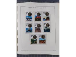 1918/89 (ca.), mint never hinged/unused and mostly used collection with duplicates, including Polish areas, Schlesien, etc., 