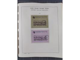 1918/89 (ca.), mint never hinged/unused and mostly used collection with duplicates, including Polish areas, Schlesien, etc., 