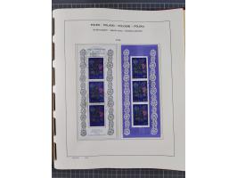 1918/89 (ca.), mint never hinged/unused and mostly used collection with duplicates, including Polish areas, Schlesien, etc., 