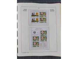 1918/89 (ca.), mint never hinged/unused and mostly used collection with duplicates, including Polish areas, Schlesien, etc., 