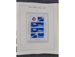 1918/89 (ca.), mint never hinged/unused and mostly used collection with duplicates, including Polish areas, Schlesien, etc., 