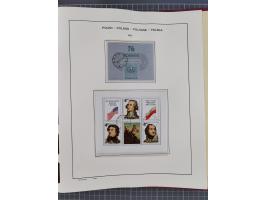 1918/89 (ca.), mint never hinged/unused and mostly used collection with duplicates, including Polish areas, Schlesien, etc., 