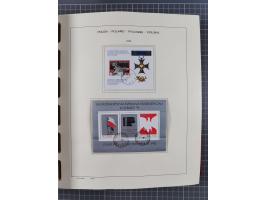 1918/89 (ca.), mint never hinged/unused and mostly used collection with duplicates, including Polish areas, Schlesien, etc., 