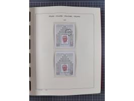 1918/89 (ca.), mint never hinged/unused and mostly used collection with duplicates, including Polish areas, Schlesien, etc., 