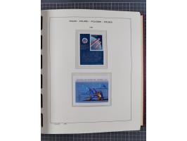 1918/89 (ca.), mint never hinged/unused and mostly used collection with duplicates, including Polish areas, Schlesien, etc., 