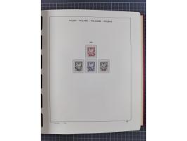 1918/89 (ca.), mint never hinged/unused and mostly used collection with duplicates, including Polish areas, Schlesien, etc., 