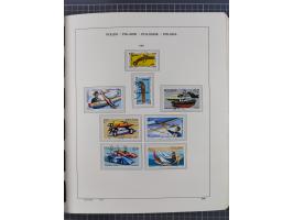 1918/89 (ca.), mint never hinged/unused and mostly used collection with duplicates, including Polish areas, Schlesien, etc., 