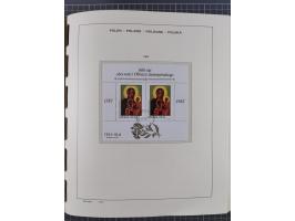 1918/89 (ca.), mint never hinged/unused and mostly used collection with duplicates, including Polish areas, Schlesien, etc., 