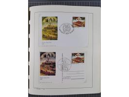 1918/89 (ca.), mint never hinged/unused and mostly used collection with duplicates, including Polish areas, Schlesien, etc., 