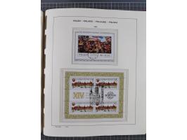 1918/89 (ca.), mint never hinged/unused and mostly used collection with duplicates, including Polish areas, Schlesien, etc., 