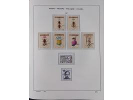 1918/89 (ca.), mint never hinged/unused and mostly used collection with duplicates, including Polish areas, Schlesien, etc., 