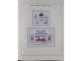 1918/89 (ca.), mint never hinged/unused and mostly used collection with duplicates, including Polish areas, Schlesien, etc., 