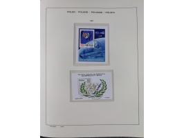 1918/89 (ca.), mint never hinged/unused and mostly used collection with duplicates, including Polish areas, Schlesien, etc., 