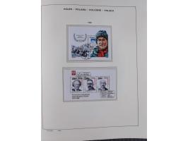 1918/89 (ca.), mint never hinged/unused and mostly used collection with duplicates, including Polish areas, Schlesien, etc., 