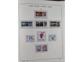 1918/89 (ca.), mint never hinged/unused and mostly used collection with duplicates, including Polish areas, Schlesien, etc., 