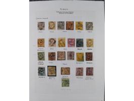 1840/1918, "ALL ARABIC CANCELLATIONS COLLECTION" on old selfmade album pages according to Brandt &amp; Ceylan Types, starting