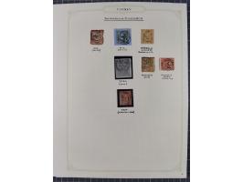 1840/1918, "ALL ARABIC CANCELLATIONS COLLECTION" on old selfmade album pages according to Brandt &amp; Ceylan Types, starting