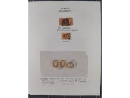 1840/1918, "ALL ARABIC CANCELLATIONS COLLECTION" on old selfmade album pages according to Brandt &amp; Ceylan Types, starting