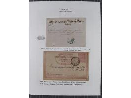 1840/1918, "ALL ARABIC CANCELLATIONS COLLECTION" on old selfmade album pages according to Brandt &amp; Ceylan Types, starting