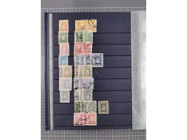 GREEK OCCUPATIONS &amp; LOCALS: 1859/1942 (ca.), mint never hinged/unused and used collection with 24 covers, many duplicates