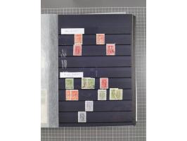 GREEK OCCUPATIONS &amp; LOCALS: 1859/1942 (ca.), mint never hinged/unused and used collection with 24 covers, many duplicates