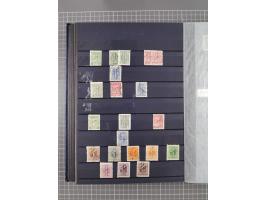 GREEK OCCUPATIONS &amp; LOCALS: 1859/1942 (ca.), mint never hinged/unused and used collection with 24 covers, many duplicates